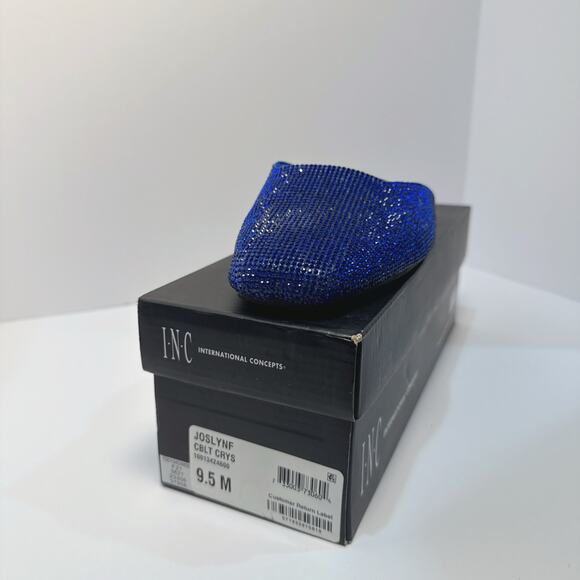 INC International Concepts Joslynf | Cobalt Crystal | 9.5 - Picture 4 of 7